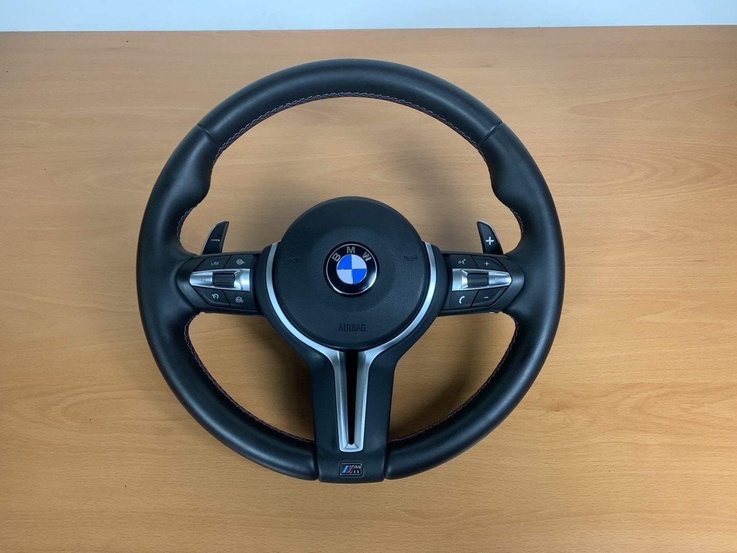 stuurwiel BMW 3-serie F30 F31 Leer flippers en airbag BMW M, Auto-onderdelen, Gebruikt, -, -, Ophalen of Verzenden