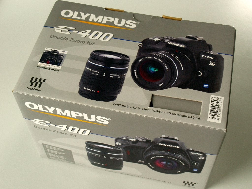 Olympus e-400, Audio, Tv en Foto, Fotocamera's Digitaal, Ingebouwde flitser, Spiegelreflex, Geheugenkaart, 10 megapixels