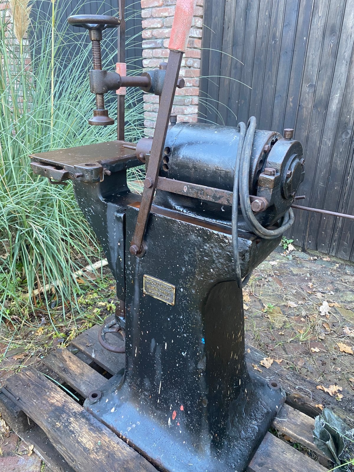Langgatboormachine, Ophalen