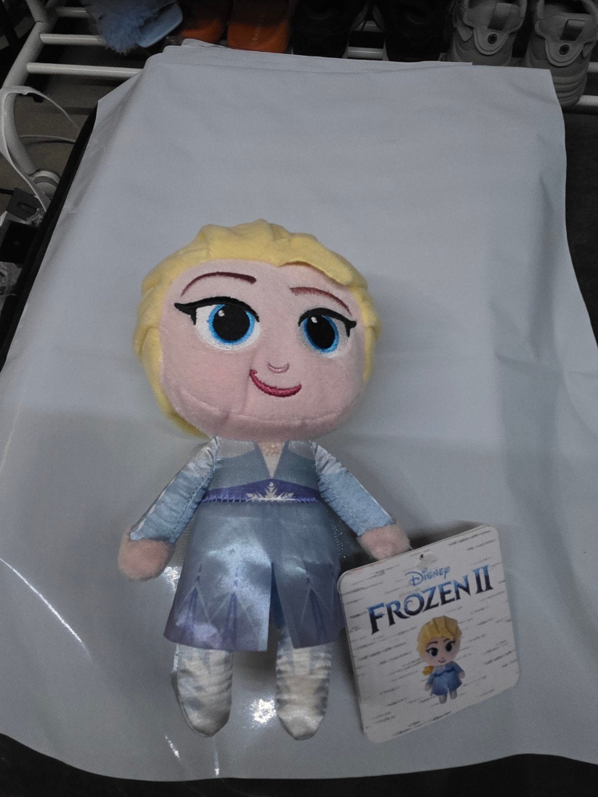 Disney Frozen 2 Elsa knuffel - nieuw, Disney, Disney, Overige typen, Blauw