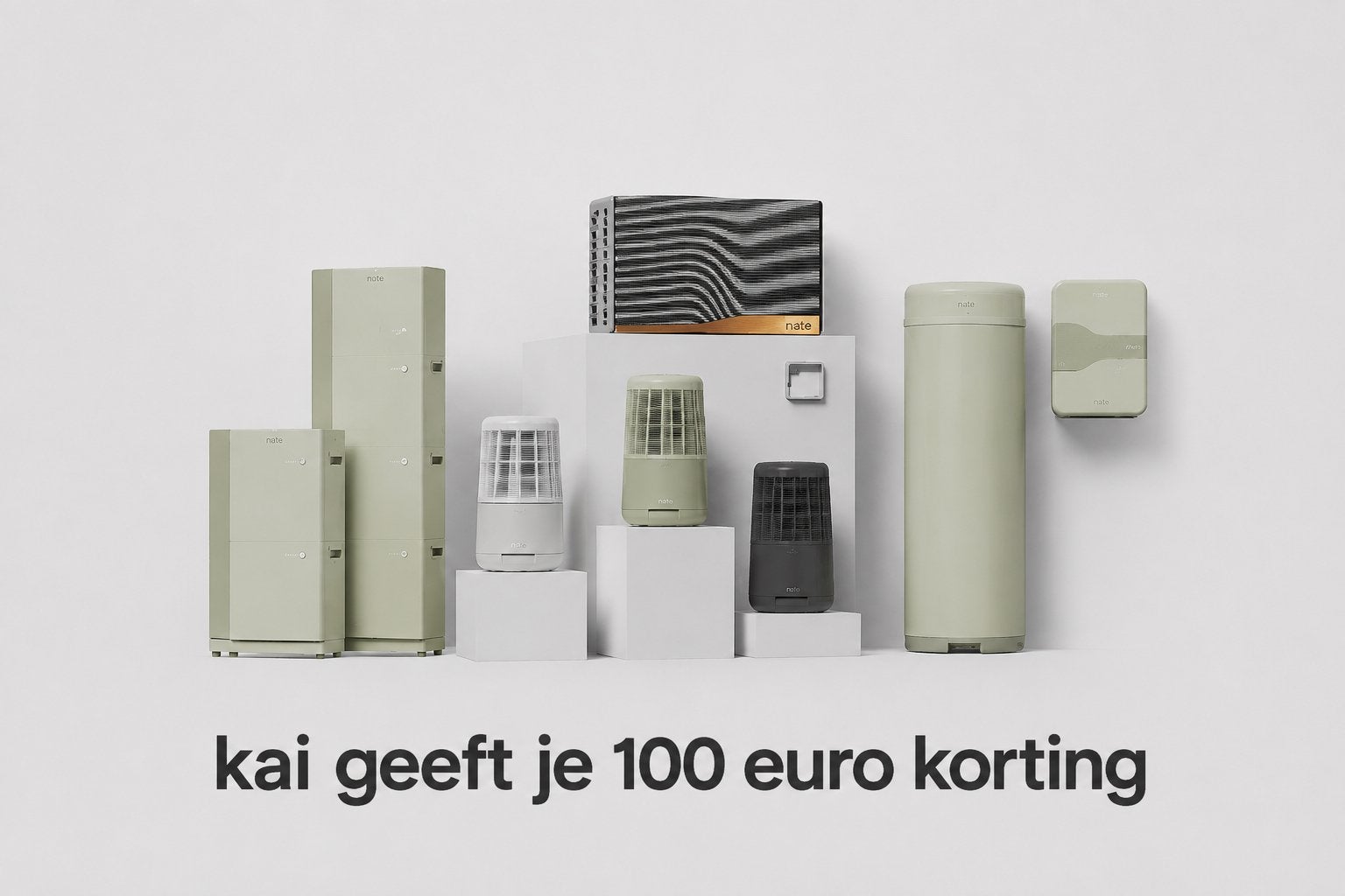 Quatt 100 euro korting, Tickets en Kaartjes, Eén persoon, Kortingsbon