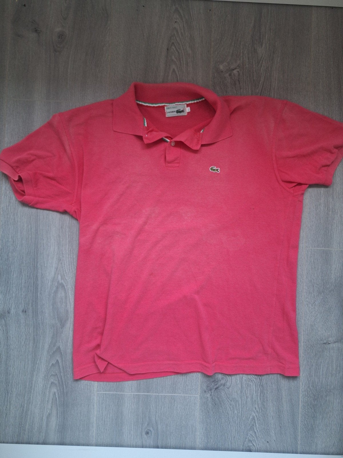 Mooie roze Lacoste polo, Kleding | Heren, Lacoste, Overige maten, Ophalen of Verzenden, Roze