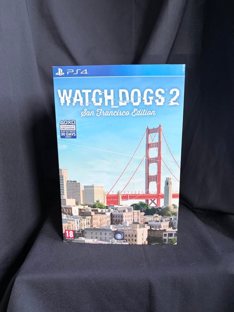 Watch Dogs 2 San Francisco Edition PS4, Avontuur en Actie, Online, Vanaf 18 jaar, 1 speler