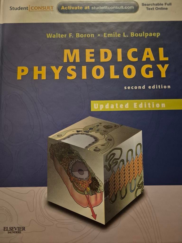 Medical Physiology - Walter F. Boron & Emile L. Boulpaep, Gelezen, WO, Beta, Walter F. Boron, Emile L. Boulpaep