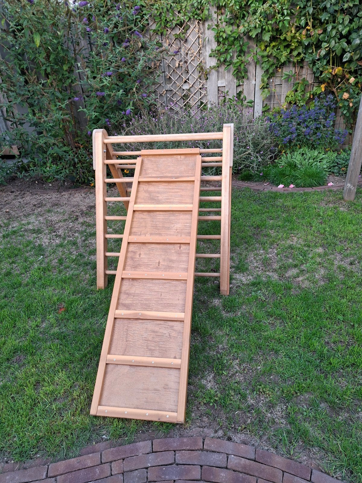 Houten klimrek met glijbaan/klimplank voor kinderen, Kinderen en Baby's, Ophalen, Gebruikt, Glijbaan