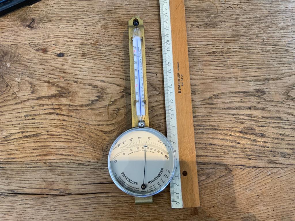 Vintage Lambrecht’s Polymeter Temperatuur Hydrometer, Ophalen of Verzenden, Zo goed als nieuw