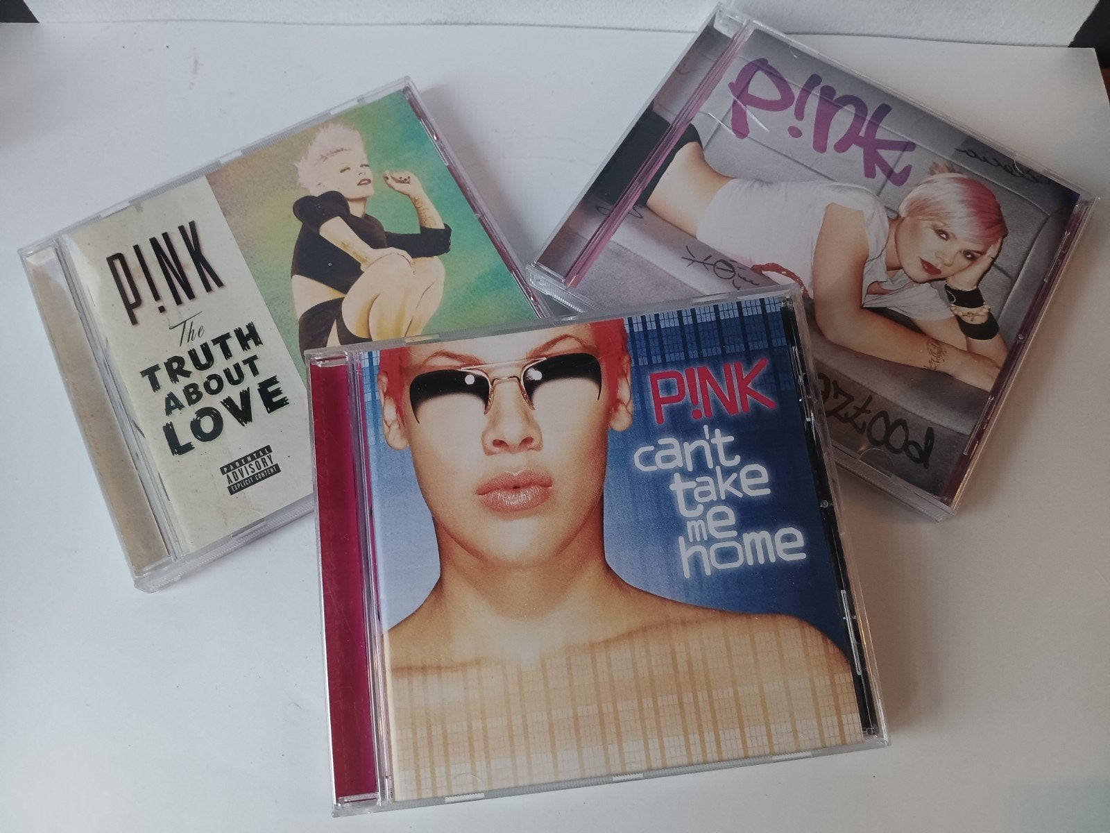 Pink CD's set: Can't Take Me Home, The Truth About Love, Ophalen of Verzenden, Zo goed als nieuw, Pop, Album