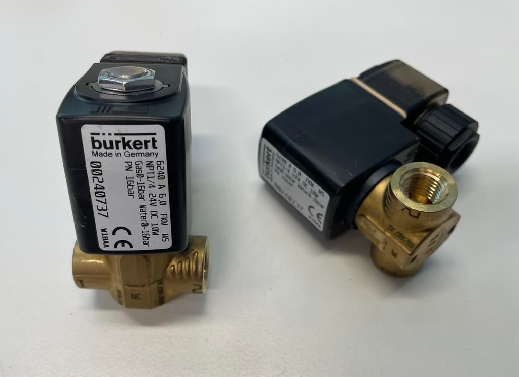 Bürkert magneetventiel magneetklep solenoid valve waterklep, Ophalen of Verzenden, Zo goed als nieuw