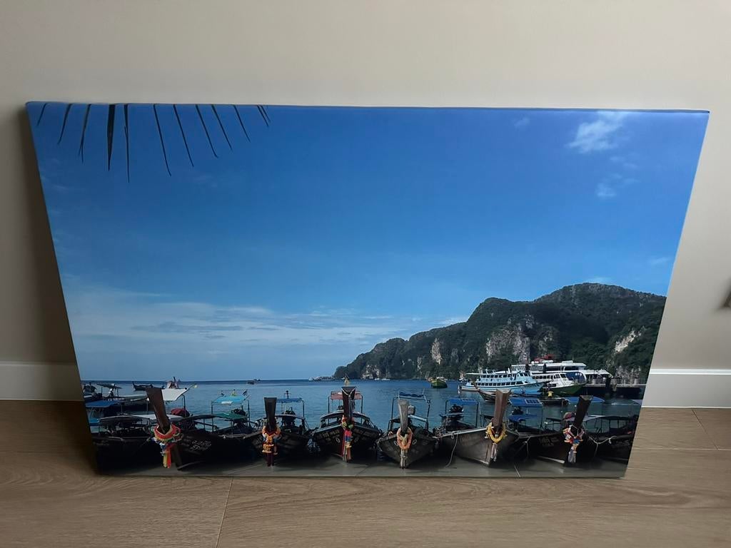 Canvas schilderij, Huis en Inrichting, Woonaccessoires | Schilderijen, Tekeningen en Foto's, Ophalen, Zo goed als nieuw, Schilderij