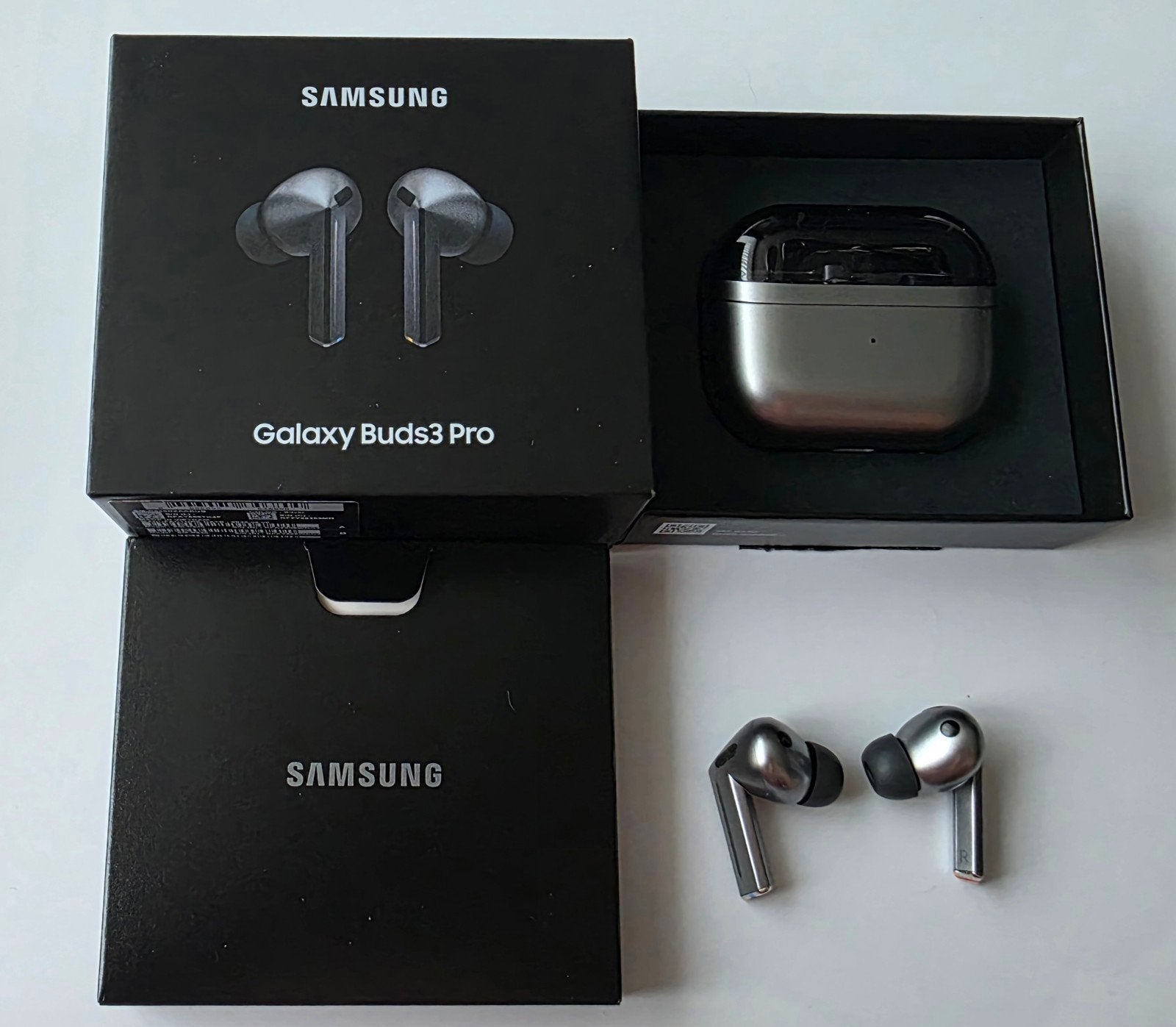 Samsung Galaxy Buds3 Pro - Nieuw in doos met extra case, In-ear, Zilver, Nieuw, Ophalen of Verzenden