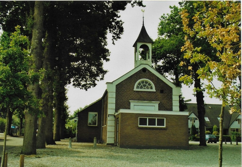 Foto Overberg Herv Kerk ( B4967), Ophalen of Verzenden, 1980 tot heden, Zo goed als nieuw, Overige onderwerpen