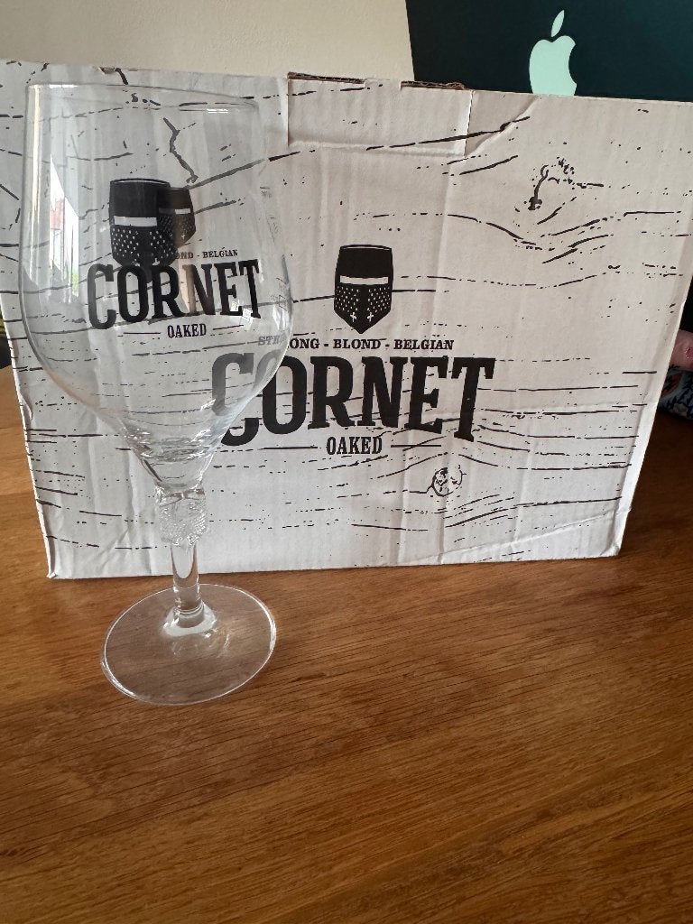 Nieuwe cornet glazen op voet 50cl, Verzamelen, Ophalen of Verzenden, Nieuw, Overige typen