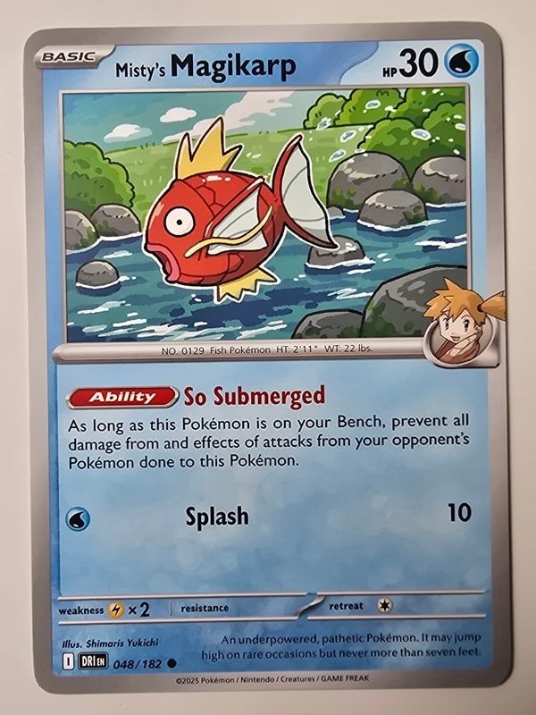 MISTY'S MAGIKARP (DESTINED RIVALS 048/182) (TRADING CARD), Verzenden, Zo goed als nieuw