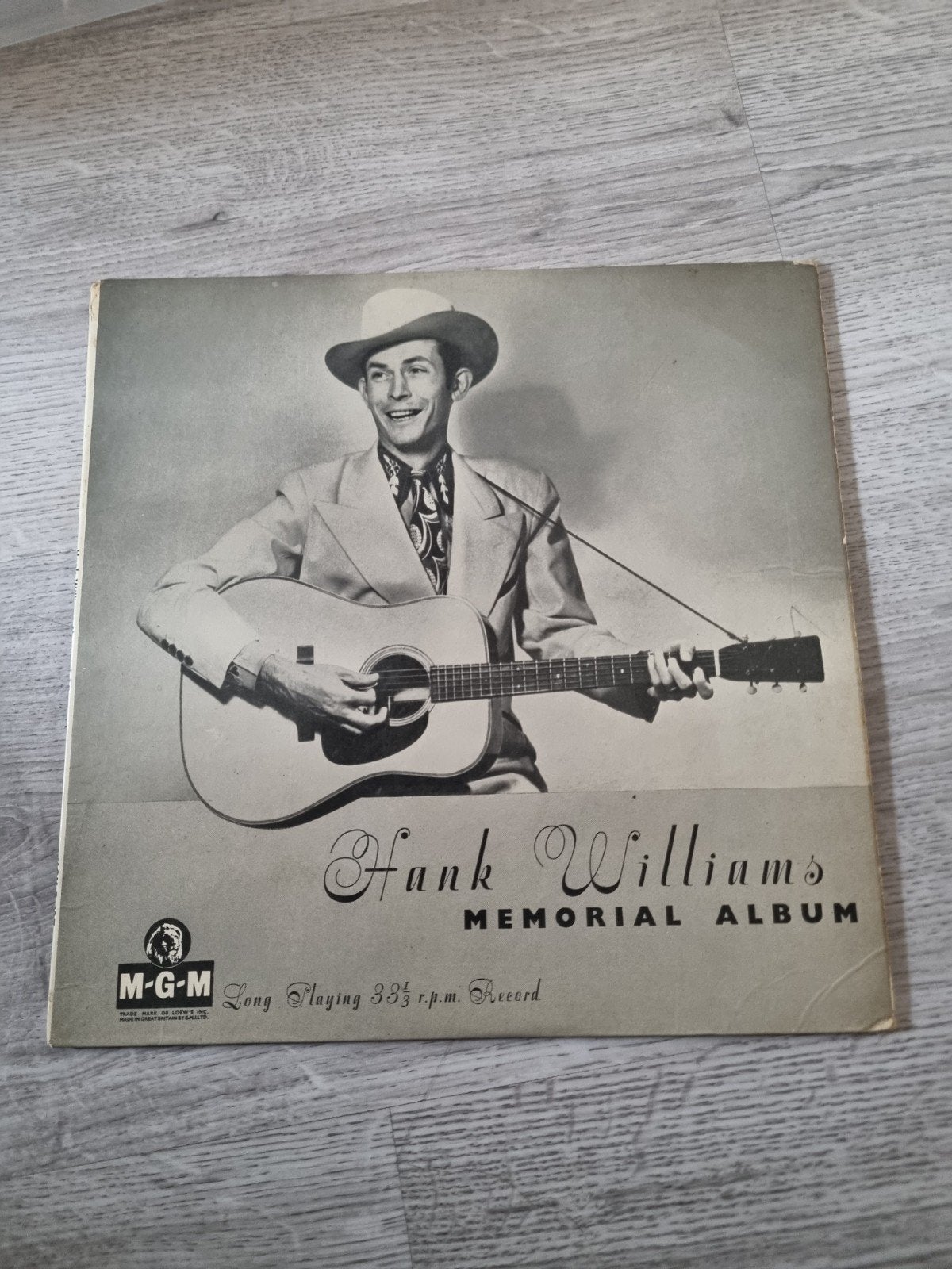 Hank Williams Memorial Album vinyl lp plaat, Ophalen of Verzenden, Gebruikt, Album, Country