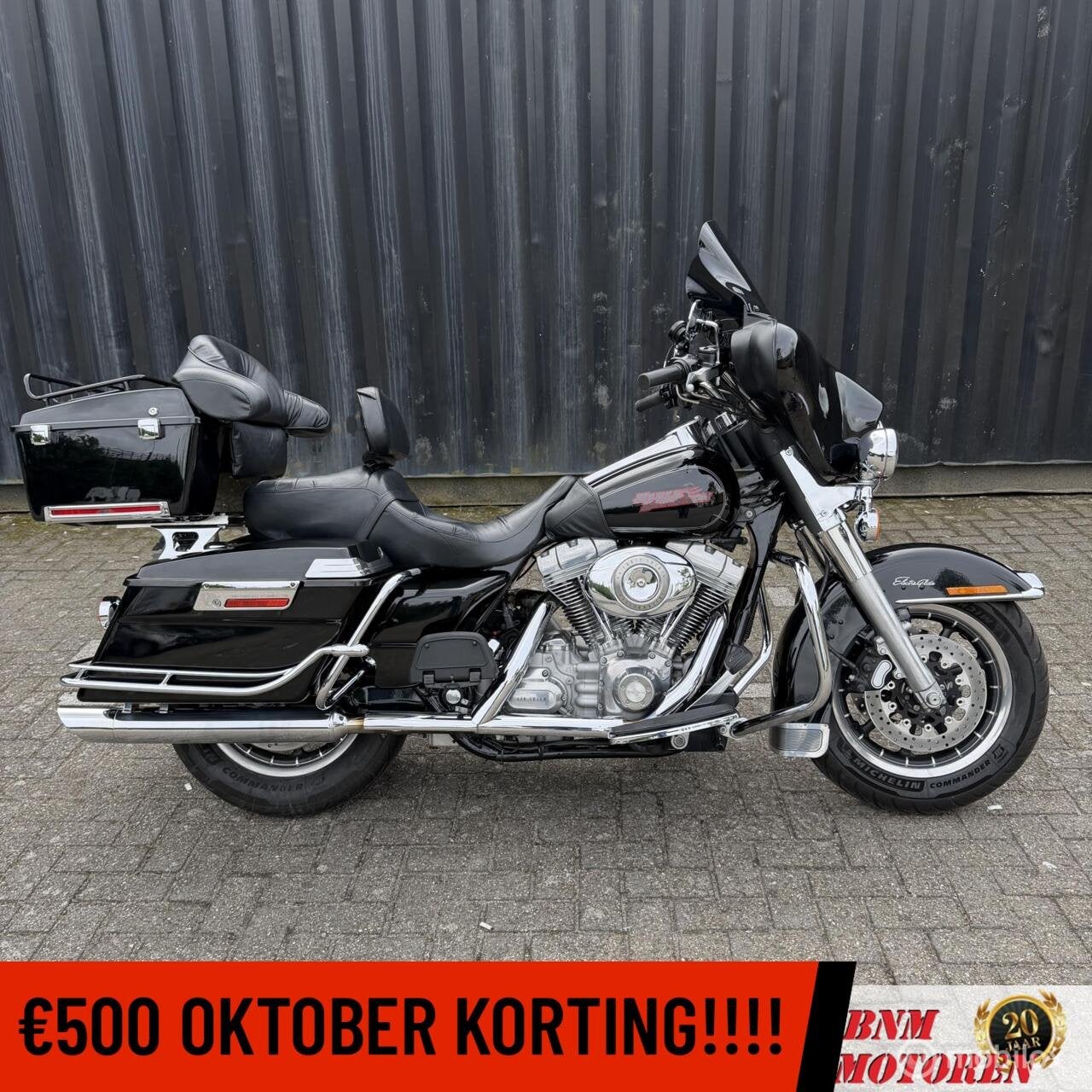 Harley Davidson 96 FLHT Electra Glide Standard, Motoren, Meer dan 35 kW, Toermotor, Handgeschakeld, 1584 cc