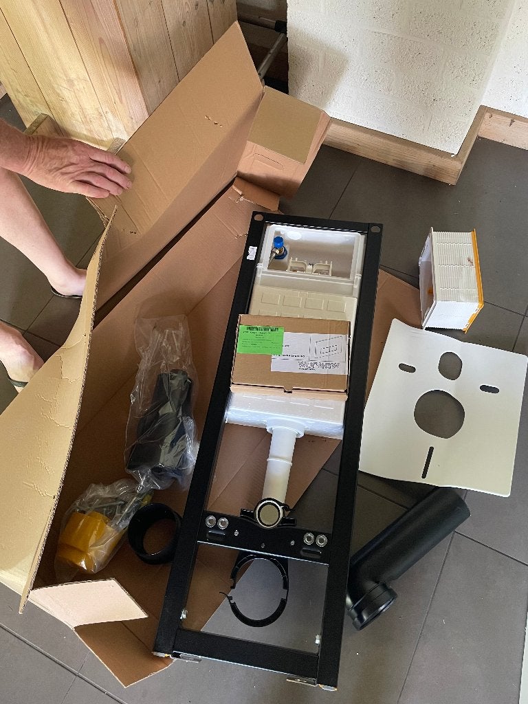 2x Ben Pro Flush inbouwreservoir + bedieningspaneel – nieuw, Ophalen, Nieuw, Toilet
