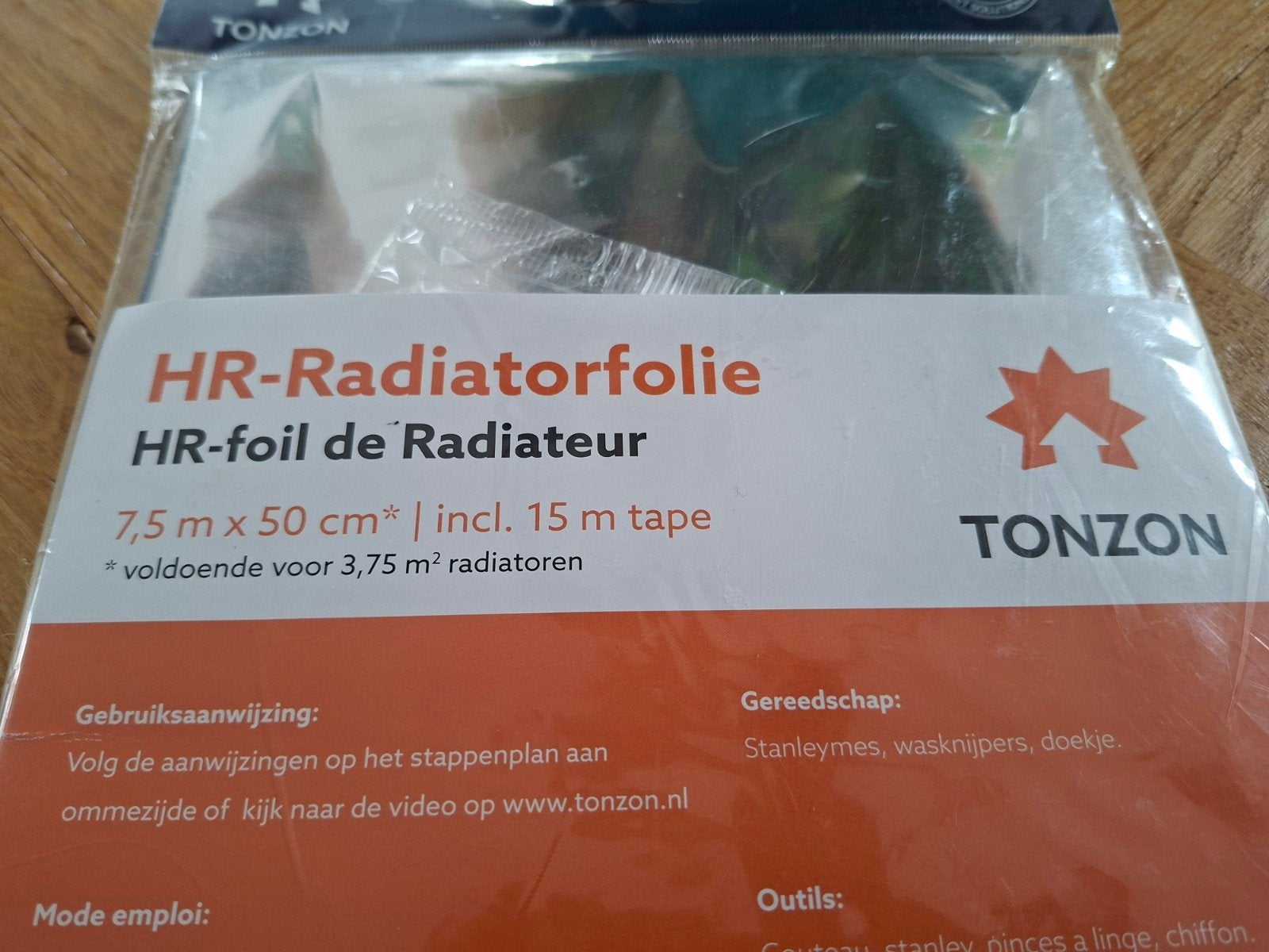 HR radiator folie nieuw 7,5 mtr, 0,5 mtr,inclusief tape, Minder dan 30 cm, Overige typen, Nieuw, Minder dan 60 cm