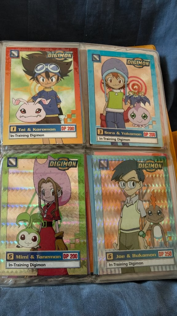 Vintage Digimon Upper Deck Map 1999/2000-Incl Holo&Gold Foil, Hobby en Vrije tijd, Verzamelkaartspellen | Overige, Verzenden, Zo goed als nieuw