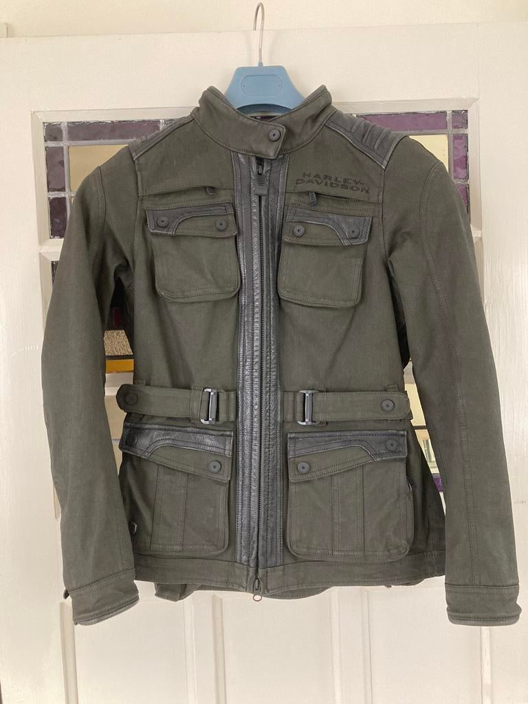 Harley Davidson Motorjas Dames Maat M, Ophalen of Verzenden, Nieuw zonder kaartje, Dames, Jas | textiel