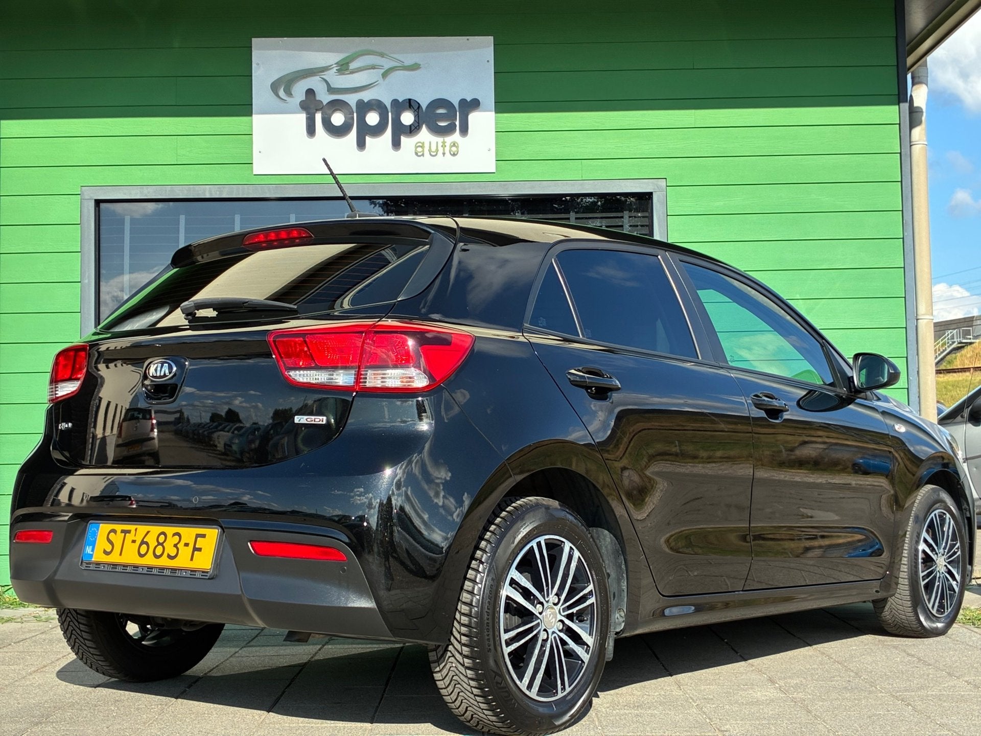 Kia Rio 1.0 TGDI ComfortPlusLine Navigator|Navigatie|Airco|C, Auto's, Voorwielaandrijving, 450 kg, Gebruikt, Euro 6