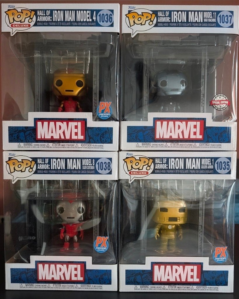 Funko Pop! Iron Man Set, Ophalen of Verzenden, Nieuw
