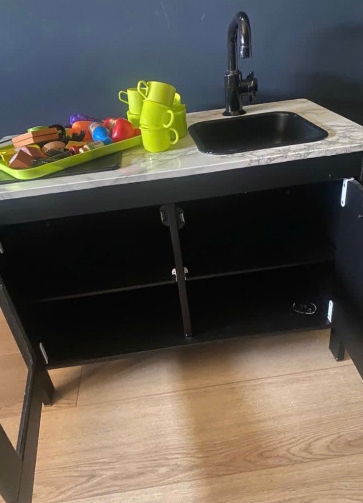 Speel keukentje, Kinderen en Baby's, Speelgoed | Speelkeukens, Ophalen, Gebruikt, Hout, Speelkeuken