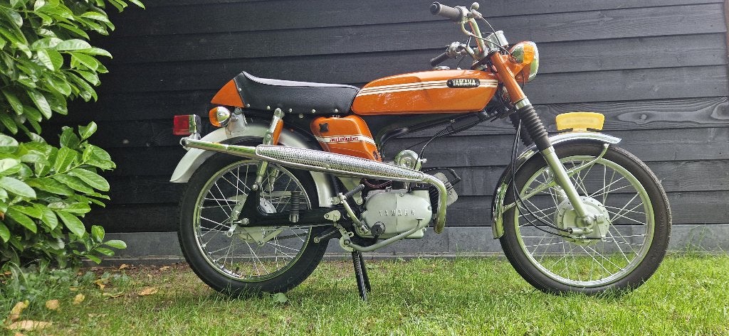 Yamaha FS1 1971 met 5 versnellingen, Oldtimer, Fietsen en Brommers, Ophalen, 60 cc, Yamaha, 5 versnellingen
