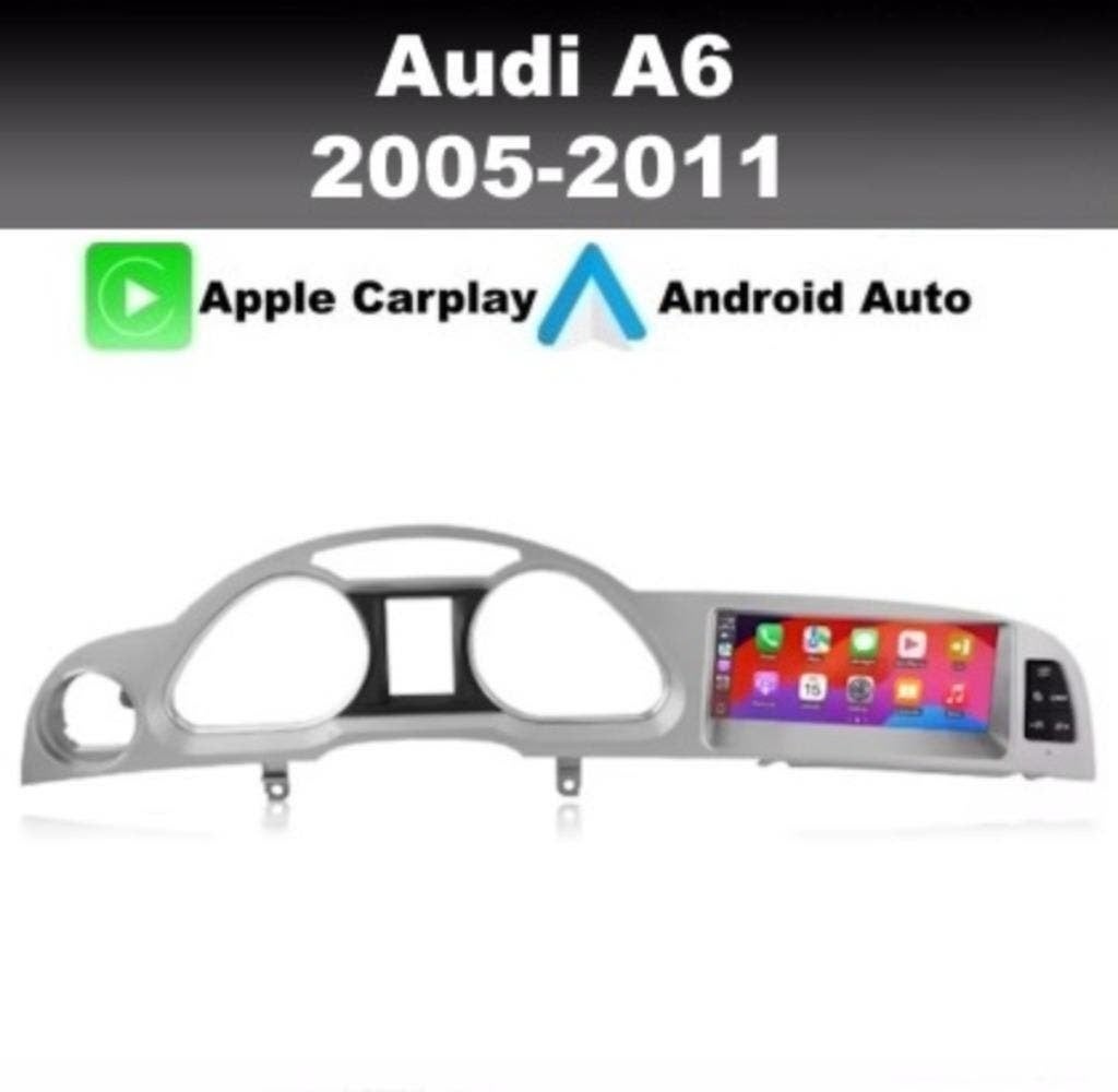 Audi A6 2005-2011 radio navigatie android 14 dab+ carplay 4G, Ophalen of Verzenden, Nieuw