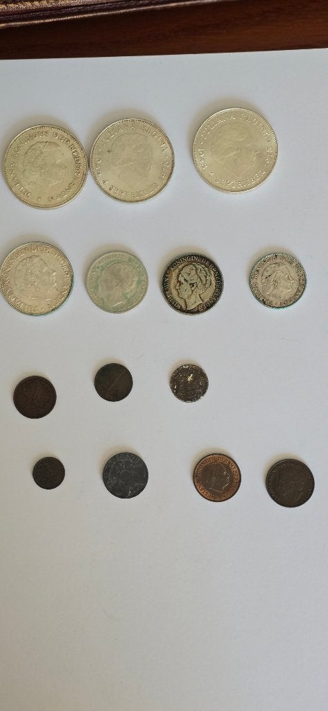Nederlandse zilveren munten, Ophalen of Verzenden, Koningin Wilhelmina, Setje, Zilver
