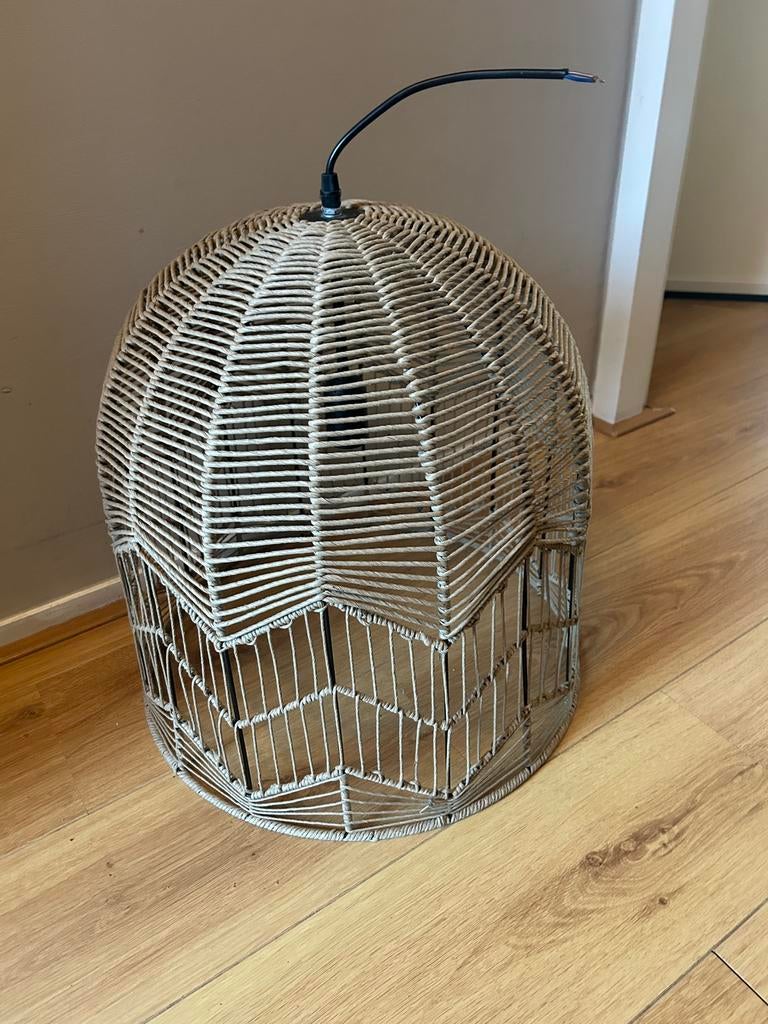 Kwantum hanglamp lampenkap, Ophalen, Zo goed als nieuw, 50 tot 75 cm