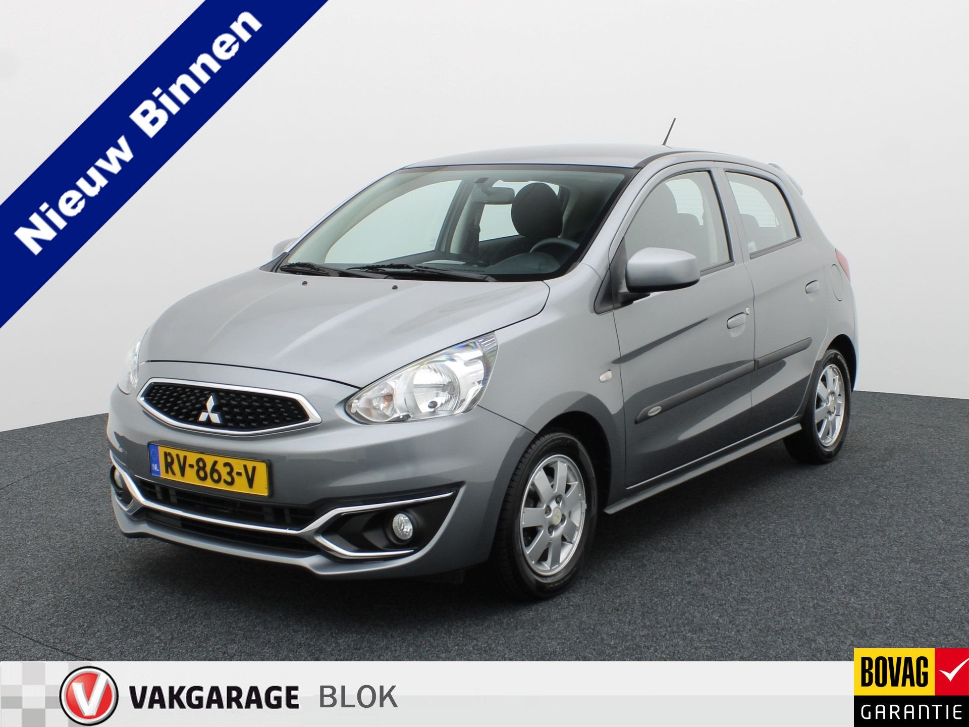 Mitsubishi Space Star 1.0 Cool+ Automaat | Lm-velgen | Airco, Auto's, 12 maanden, Gebruikt, Origineel Nederlands, Bedrijf