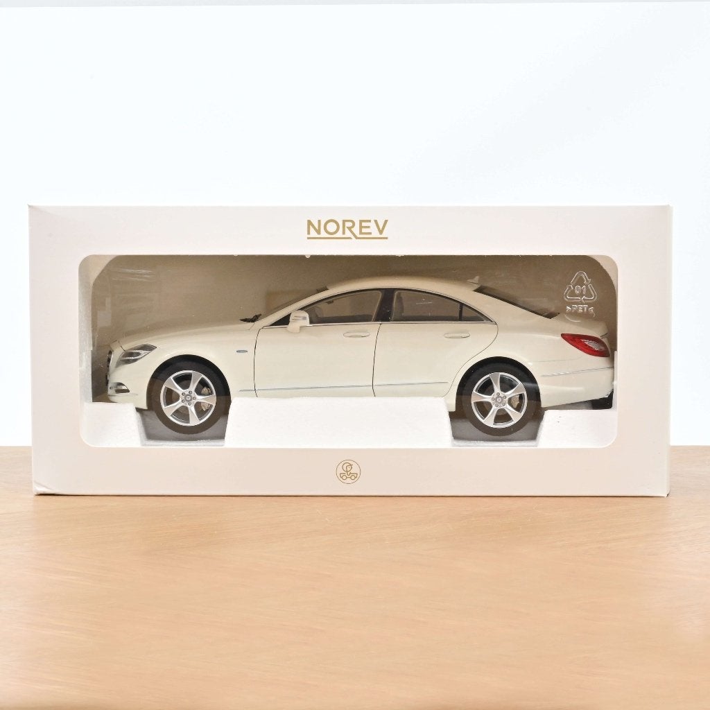 Mercedes Benz CLS Coupe 2011 Wit Metallic  1/18 NOREV 183943, Verzenden, Nieuw, Auto, Norev