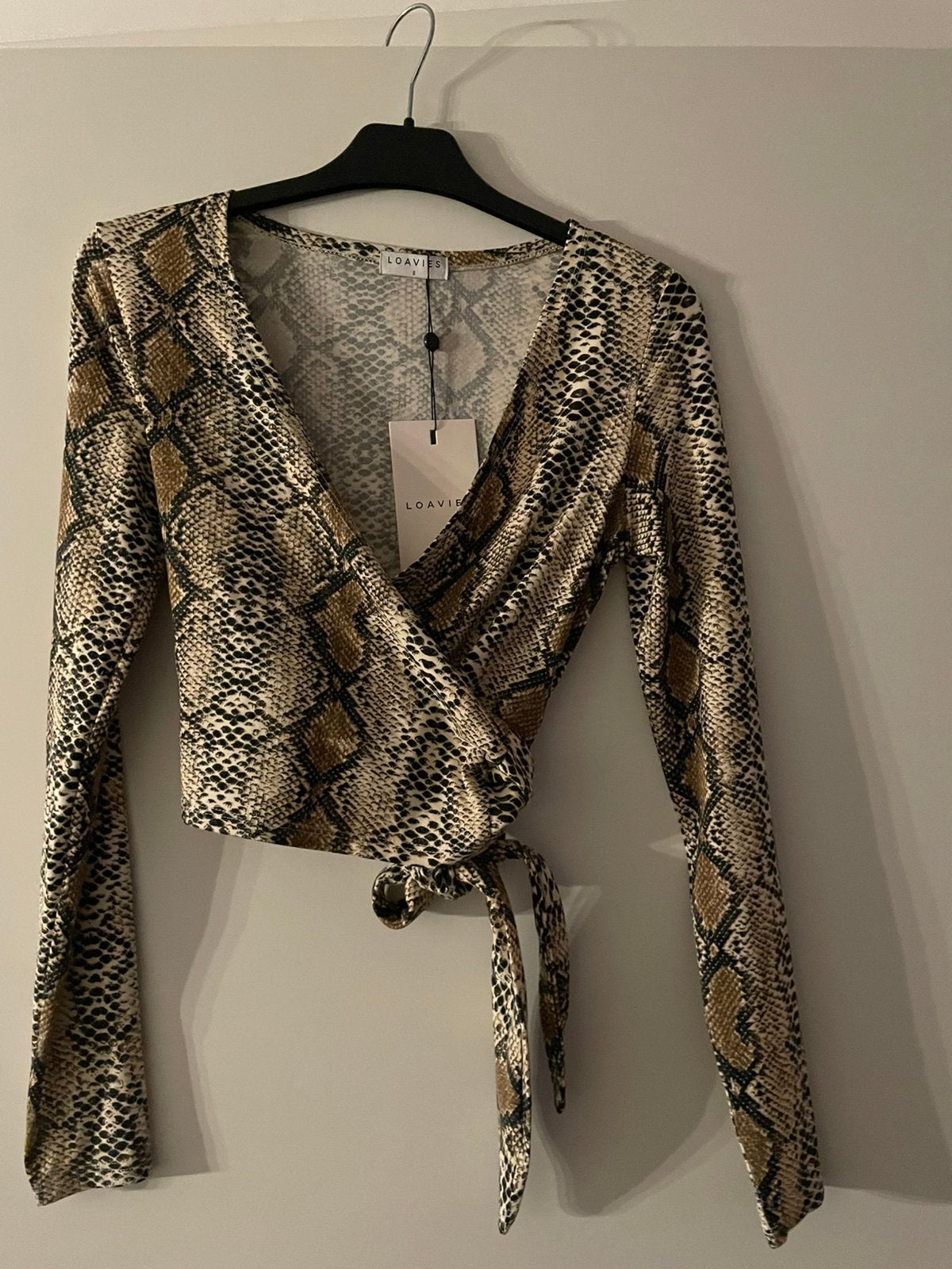Loavies Pretty Snake wikkel top maat S nieuw, Meerkleurig, Nieuw, Ophalen of Verzenden, Lange mouw