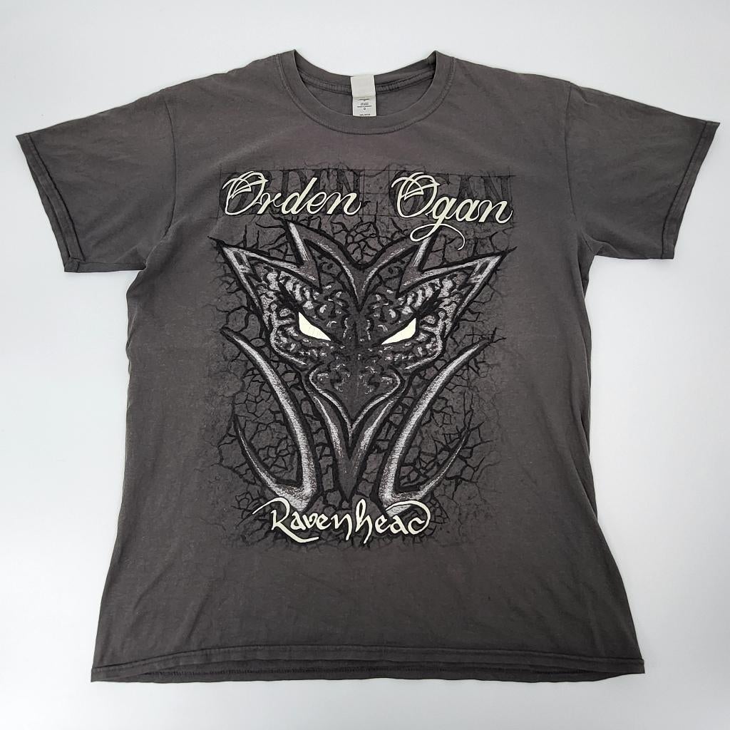 Orden Ogan Ravenhead European Tour Shirt T-Shirt Size L, Gebruikt, Ophalen of Verzenden, Kleding, Nvt