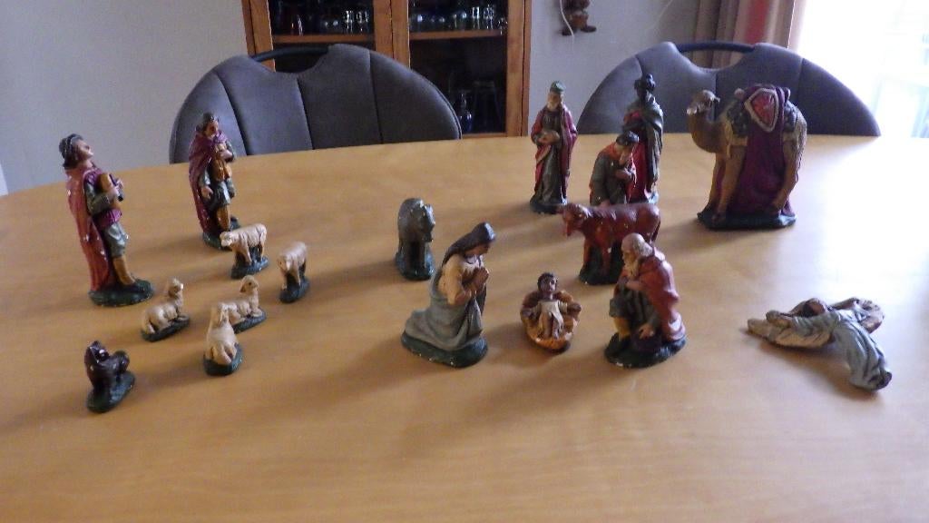 geweldige oude kerststal, Diversen, Kerst, Ophalen of Verzenden