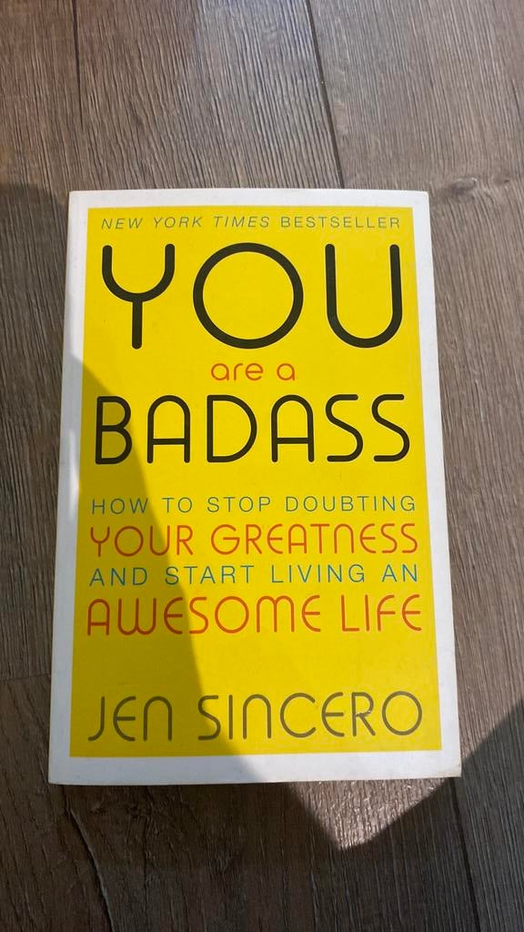 Jen sincero- you are a badass, Boeken, Ophalen, Zo goed als nieuw
