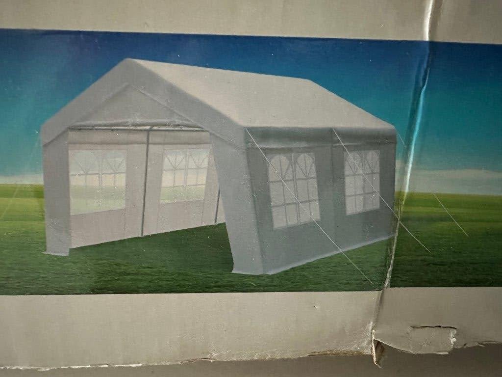 paviljoentent/ partytent, Ophalen, Opvouwbaar, Zo goed als nieuw, 4 tot 6 meter