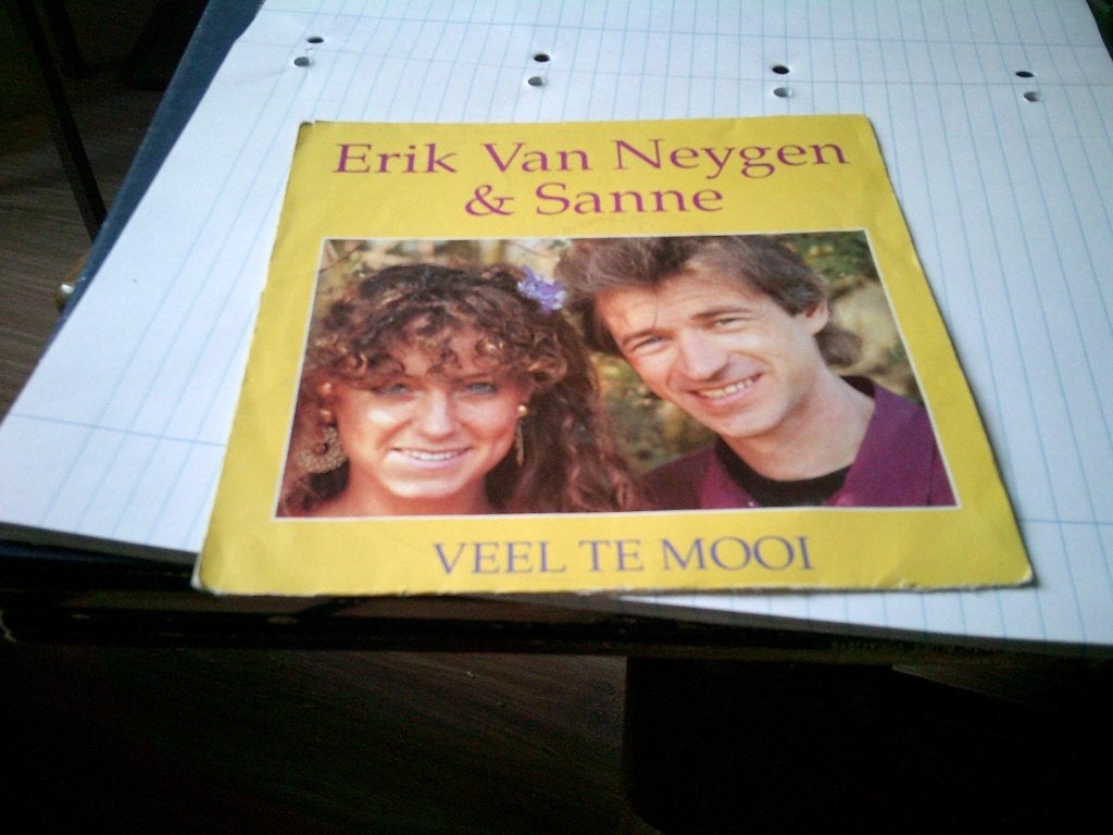 ERIK VAN NEYGEN & SANNE VEEL TE MOOI - JIJ WERD MIJN LIEFSTE, 7 inch, 1980 - 1989, Ophalen of Verzenden, Levenslied of Smartlap