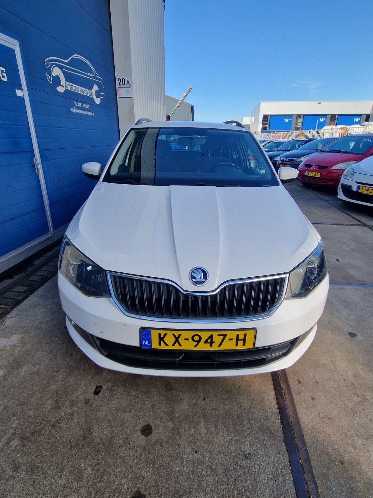 Skoda Fabia 1.4TDI 66KW Combi 2017 Wit, Auto's, Voorwielaandrijving, Wit, 3 cilinders, 1080 kg
