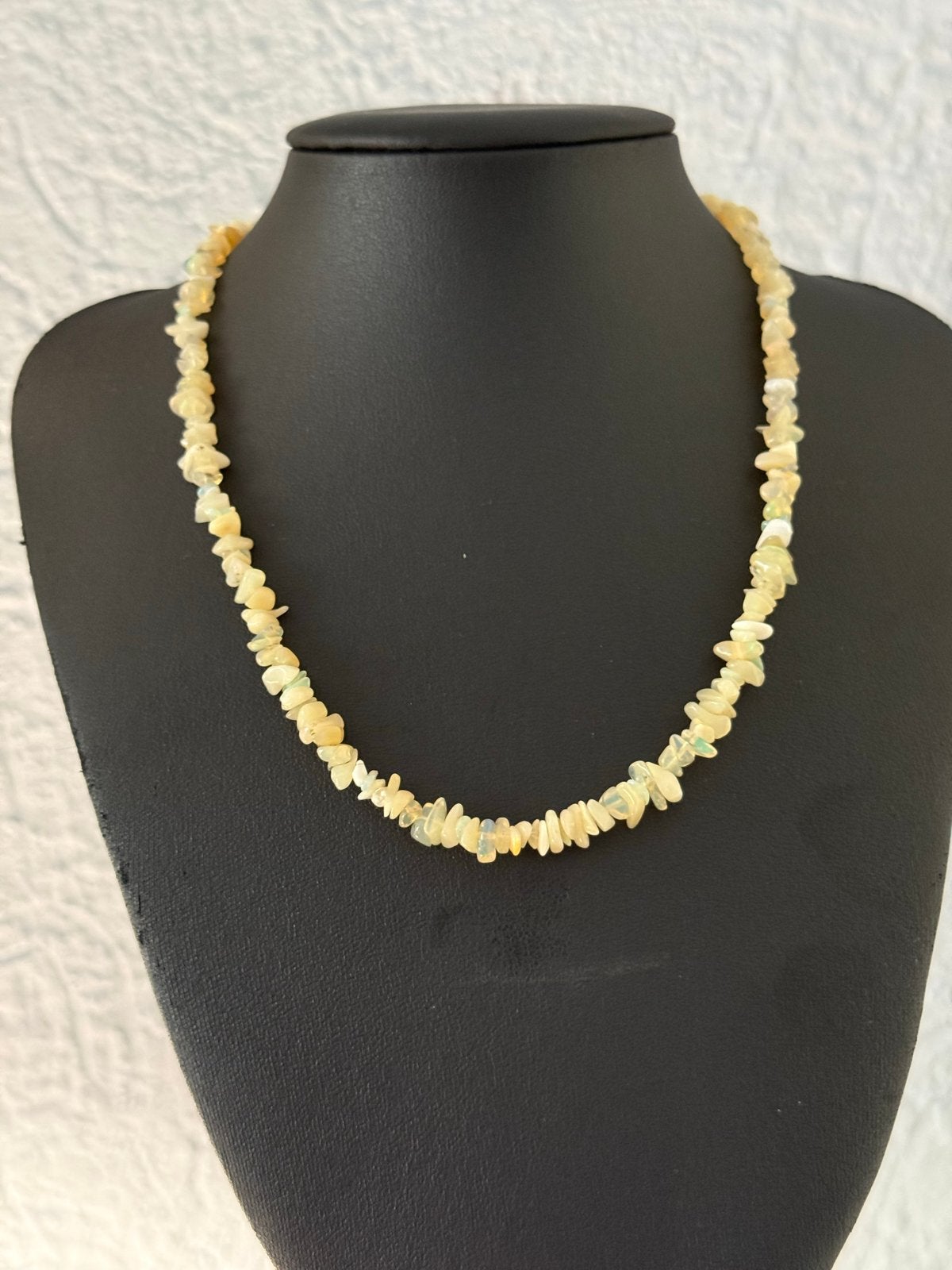 Opaal Ketting Nieuw, Beige, Nieuw, Ophalen of Verzenden, Steen of Mineraal