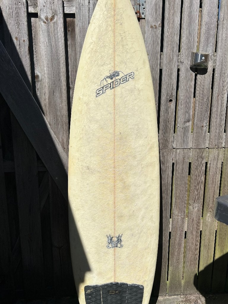 Spider Shortboard - Gebruikt, Watersport en Boten, Golfsurfen, Ophalen, Gebruikt, Shortboard, Met vinnen