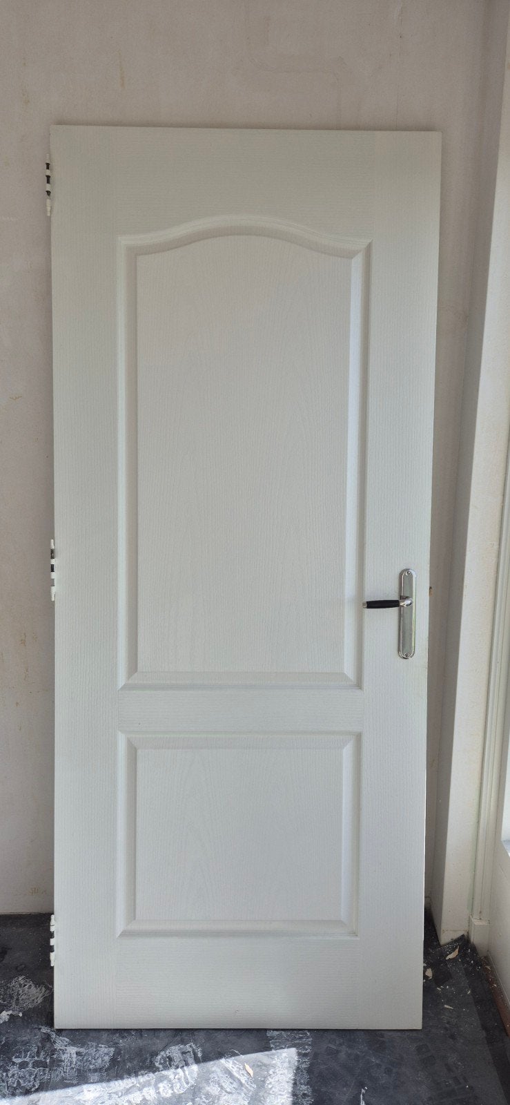 Witte paneeldeur voor binnen, Doe-het-zelf en Verbouw, Ophalen, Binnendeur, 200 tot 215 cm