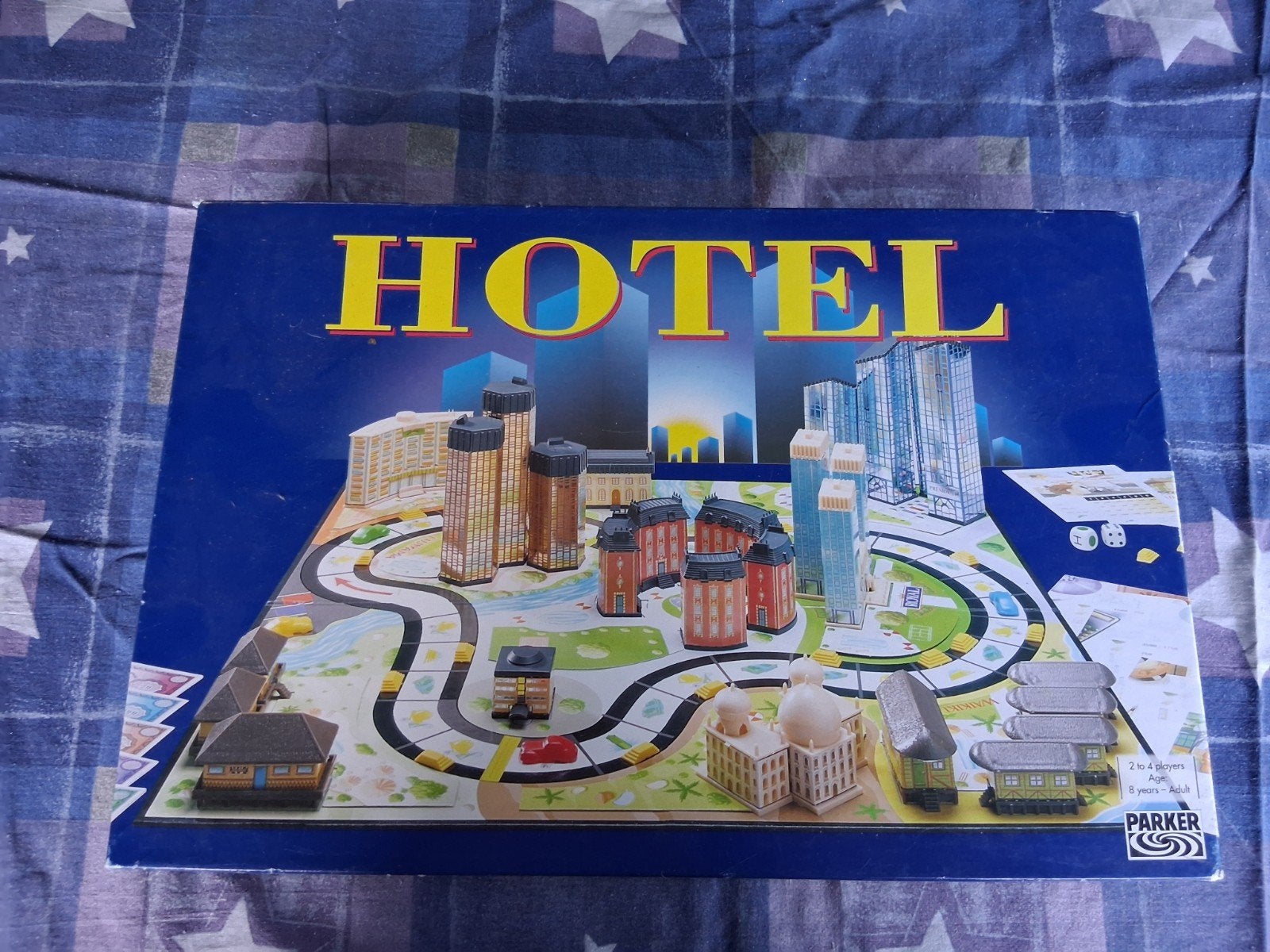 hotel 2-4 spelers 8+, Hobby en Vrije tijd, Een of twee spelers, Ophalen, Gebruikt, Parker