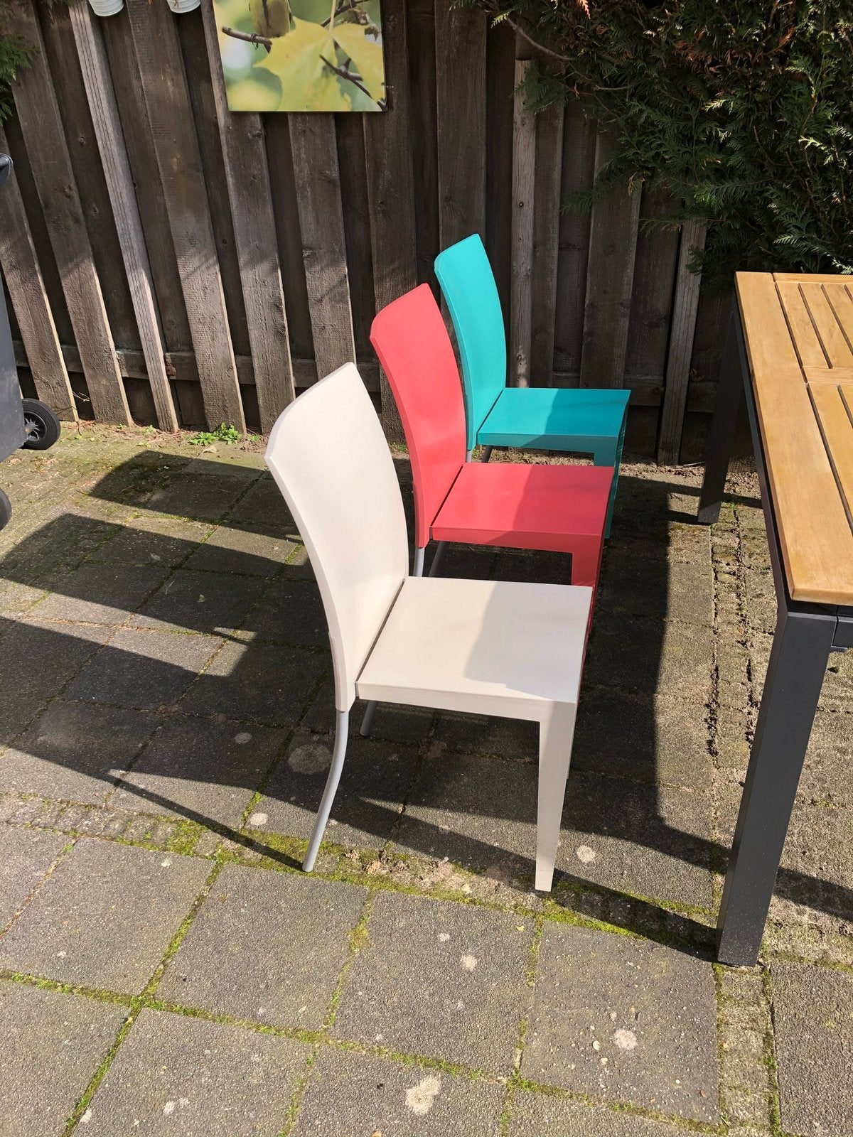 6 Vintage Phillip Starck design stoelen, Kunststof, Gebruikt, Overige kleuren, Ophalen of Verzenden