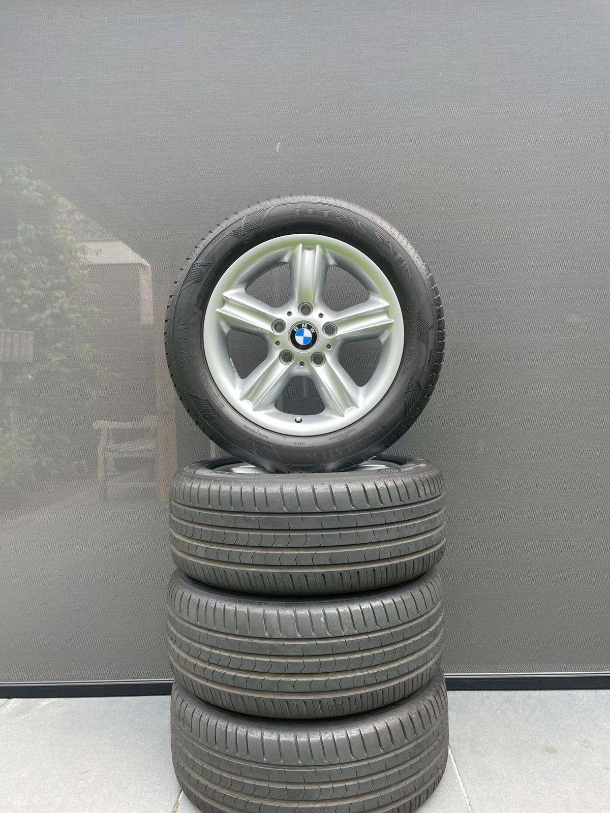BMW style 55 velgen met Vredestein banden met 7mm profiel, Auto-onderdelen, Banden en Velgen, Ophalen, Gebruikt, 16 inch, Banden en Velgen
