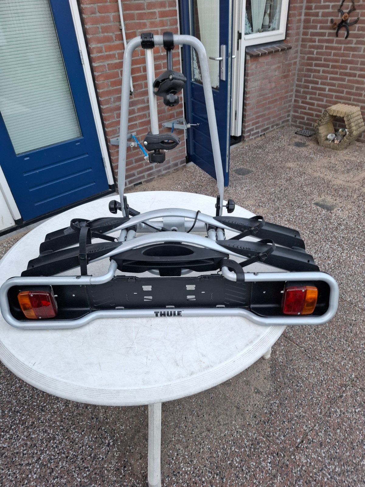 Thule Euroway 945 Fietsendrager voor Trekhaak - 2 Fietsen, Ophalen, Brede banden, Zo goed als nieuw, 2 fietsen