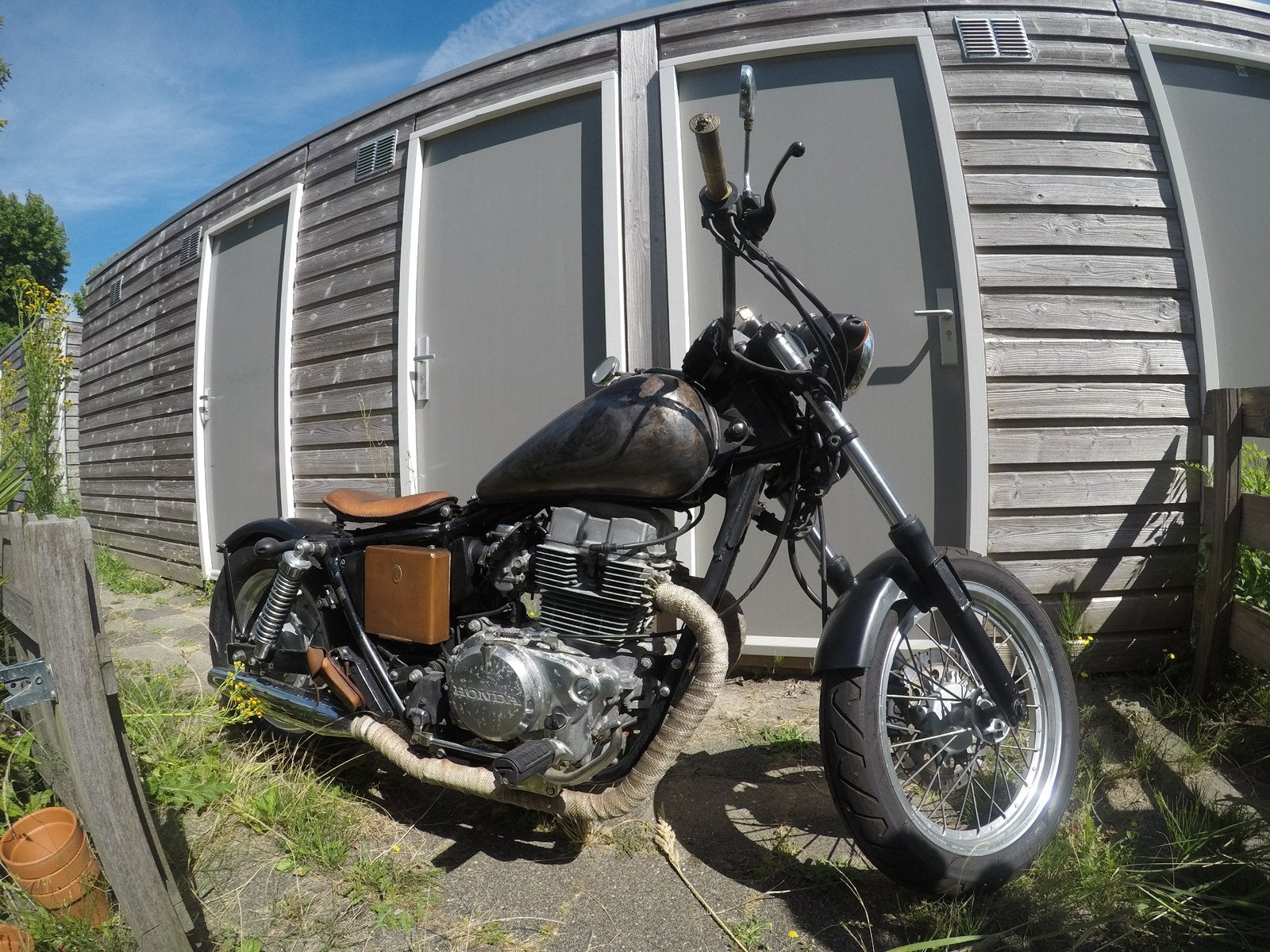 Honda oldtimer., Motoren, Ophalen