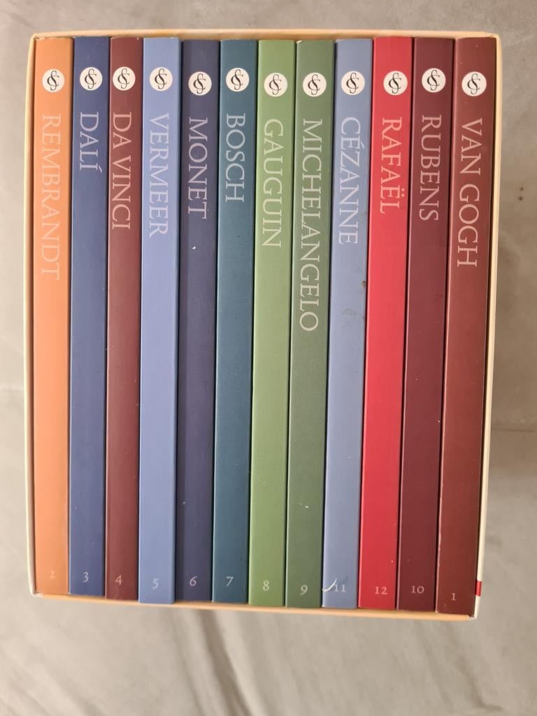 De Grootste Meesters - Complete Boekenset (12 delen), Ophalen of Verzenden, Zo goed als nieuw, Schilder- en Tekenkunst, Diverse Auteurs