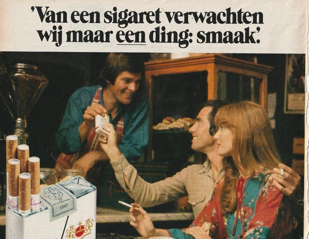 Retro reclame 1978 Gladstone sigaretten maakt vrienden, Verzamelen, Verzenden, Overige typen