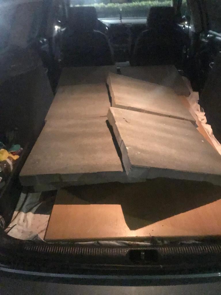 tegels, Tuin en Terras, Tegels en Klinkers, Ophalen of Verzenden, Zo goed als nieuw, Minder dan 5 m², Beton